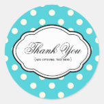 Customizable Thank You Sticker Label
