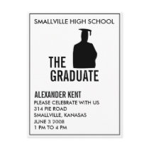 Customizable : The Graduate postcards by patricklori Customizable : The Graduate postcards