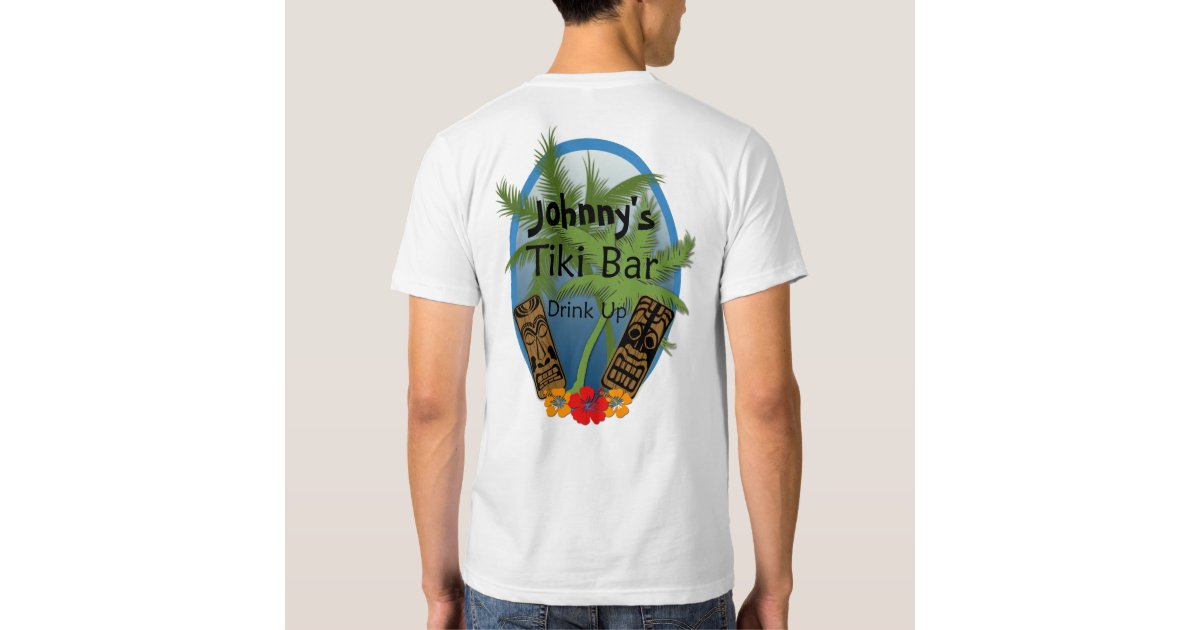 tiki bar tshirt