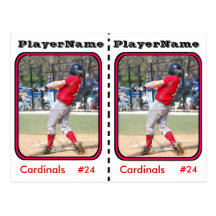 Customizable Trading Cards Postcards