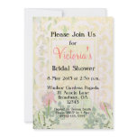 Customizable Tropical Victorian Bridal Party - invitations