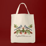 Customizable Tufted Titmouse Couple Bag bags