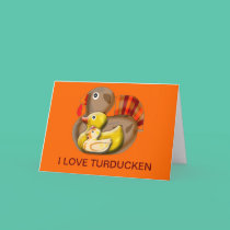 Customizable Turducken Design cards
