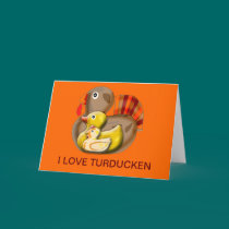 Customizable Turducken Design cards