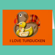 Customizable Turducken Design cards