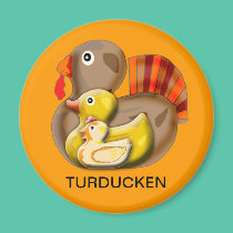 Customizable Turducken Design magnets