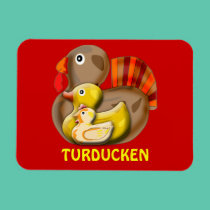 Customizable Turducken Design magnets
