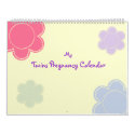 Customizable Twins pregnancy calendar