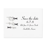 Customizable: Tying the knot - Save the Date Post Cards