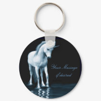 Customizable, unicorn keychain