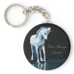 Customizable, unicorn keychain
