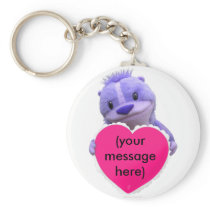 Customizable Valentine's Day key chain keychains
