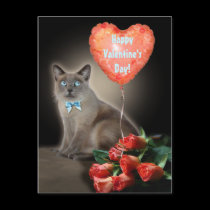 Customizable Valentine's postcards