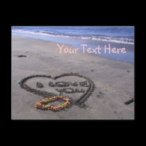 Customizable Valentine's postcards