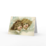 Customizable Victorian Angels cards