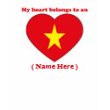 Customizable Vietnam T-shirt by ValentinesDayTshirts Customizable Vietnam T-shirt