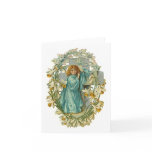 Customizable Vintage Angel and Cross Cards