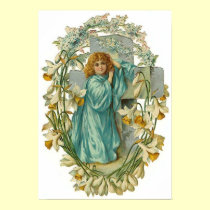 Customizable Vintage Angel and Cross Posters posters by vintagegiftmall Customizable Vintage Angel and Cross Posters posters