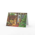 vintage, illustration, retro, christmas,