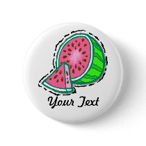 Customizable Watermelon Button (LIGHT) by jasminesphotography Customizable Watermelon Button (LIGHT)