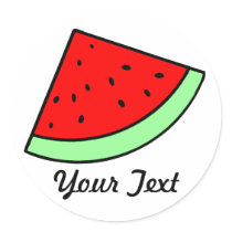 Customizable Watermelon Sticker (LIGHT) by jasminesphotography Customizable Watermelon Sticker (LIGHT)