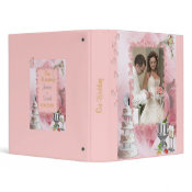 Customizable Wedding Binder binder