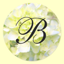 Customizable Wedding Monogram stickers