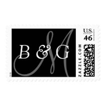 Customizable Wedding Monograms Envelope Postage St