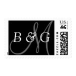 Customizable Wedding Monograms Envelope Postage St
