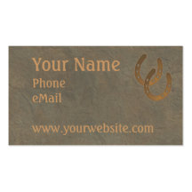 CUSTOMIZABLE Western Business CARDS