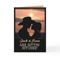 CUSTOMIZABLE Western Wedding INVITATION cards by RanchLady CUSTOMIZABLE Western Wedding INVITATION cards