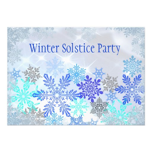 Customizable Winter Solstice Party Invitation