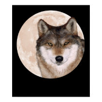 Customizable Wolf Poster posters by opalcat Customizable Wolf Poster posters