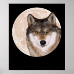 Customizable Wolf Poster