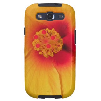 Customizable Yellow Hibiscus Case-Mate Galaxy S3