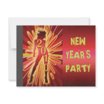 Customize - 2010 New Year's party invitations by mensgifts Customize - 2010 New Year's party invitations
