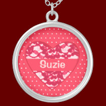 Customize a Name on This Frilly Necklace necklaces