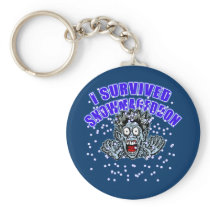 Customize a SNOWMAGEDDON Tshirt or Hoodie Key Chain