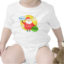 Customize Baby's First Christmas Bodysuit t-shirts by jamiecreates1 Customize Baby's First Christmas Bodysuit t-shirts