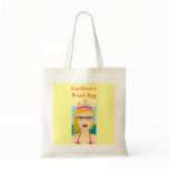 Customize Beach Princess Tiara Beach Bag Tote Bag