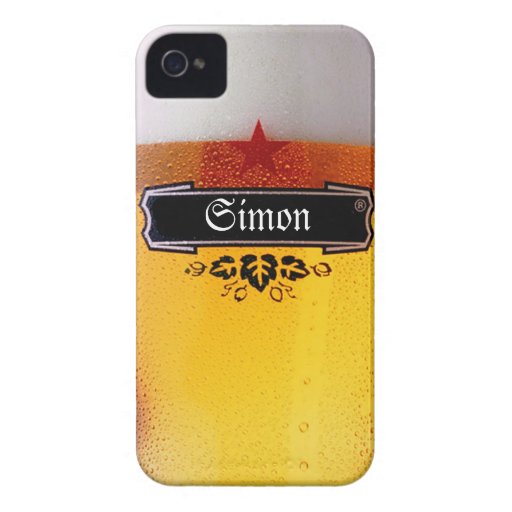 Customize Beer Glass iPhone 4 Case Zazzle