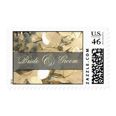 Customize bride and groom stamp