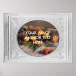 Customize Chalky White Border Landscape Print