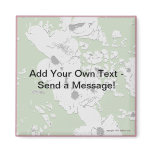 Customize Digital Art Dogwood Magnet