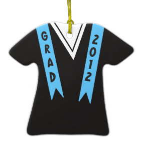Customize Graduation Gown: Edit Sash Class 2012 zazzle_ornament