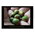 Customize  Green Is The Color Of Autumn cards