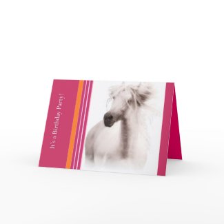Customize Horse Party Invitations and Cards card