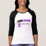 Customize I Wear Purple Ribbon Leiomyosarcoma t-shirts
