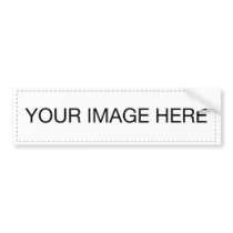 Customize Image bumper stickers