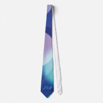 Customize Initials Name Elegant Tie